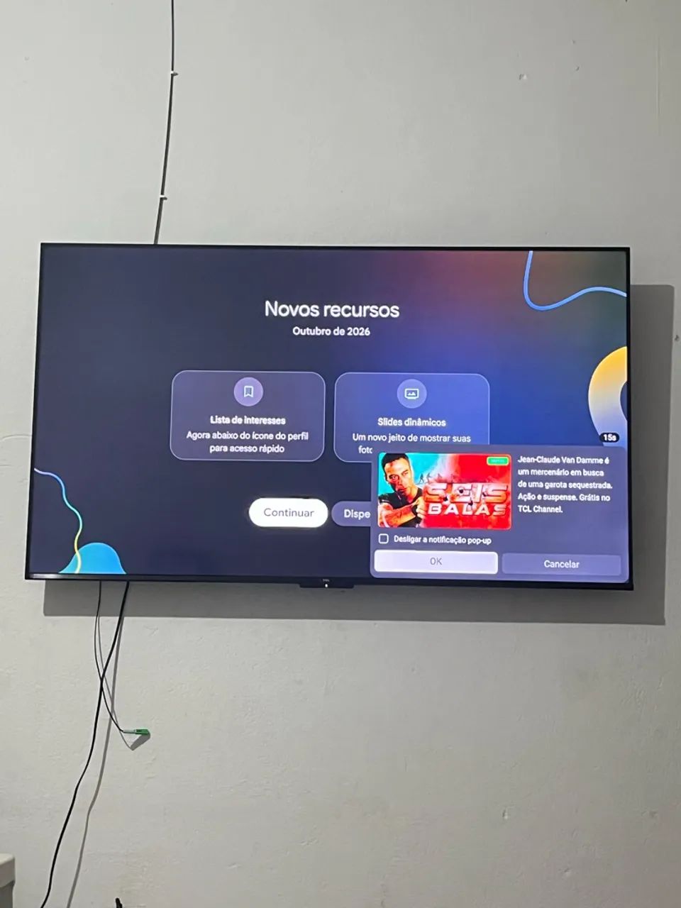 Vendo Tv 55 polegadas nova barato!! - Foto 3