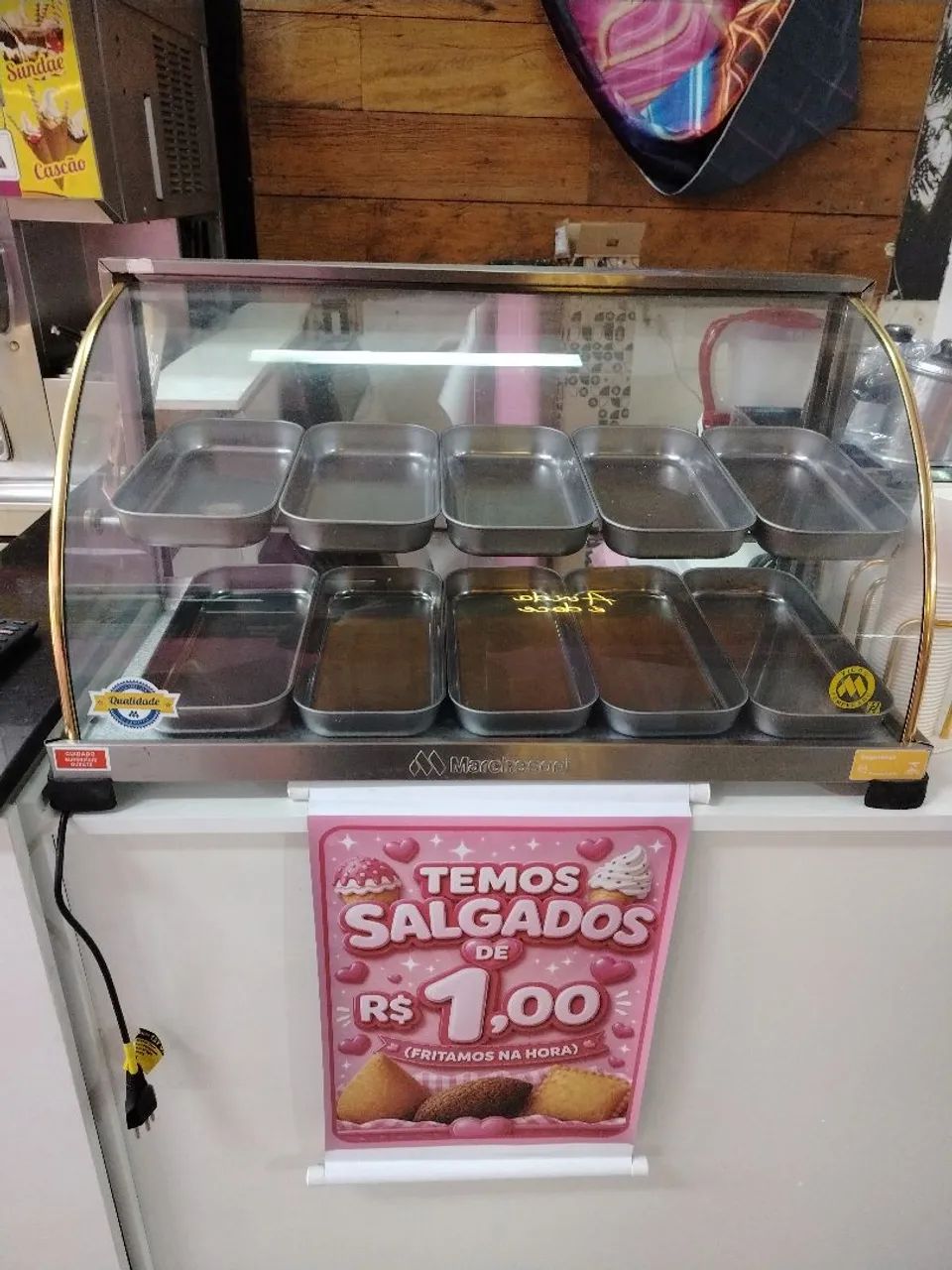Estufa salgados