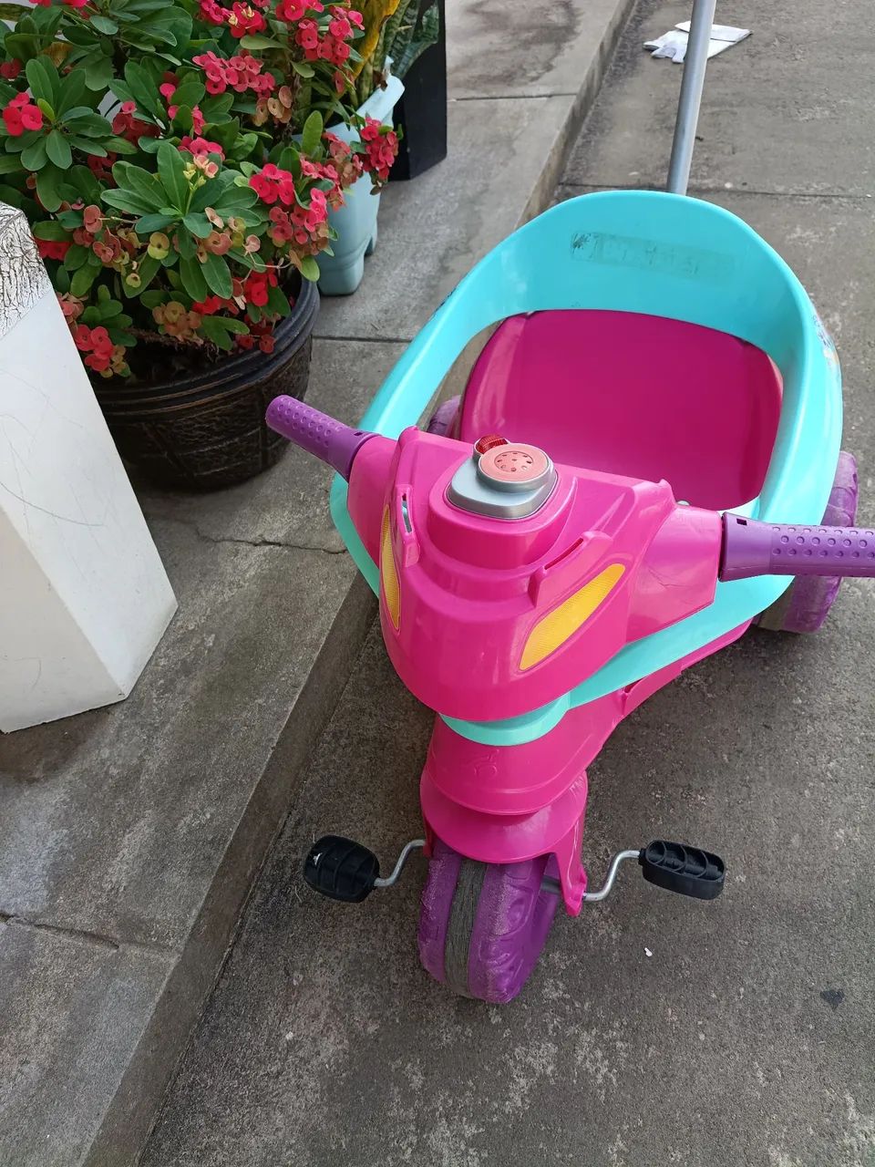 Vendo carinho de criança(velocípede) - Foto 4