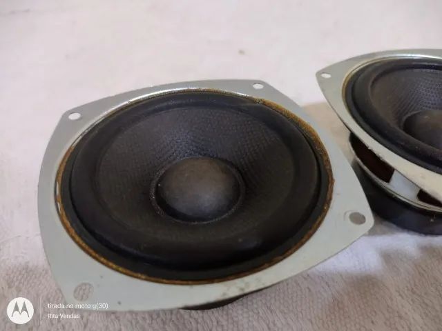 Par de alto falantes Sony, 3,5 polegadas, 6ohms, 70w cada, - Foto 4