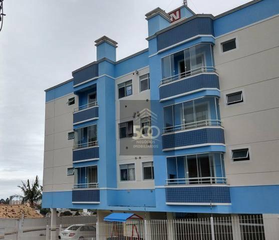 Ap0607 - apartamento 02 dormitórios, vista mar, 63m² à venda por r$ 170.000 - serraria - s