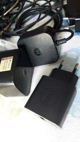 CARREGADORES TURBO e FONES DE OUVIDO todos originais - Foto 4
