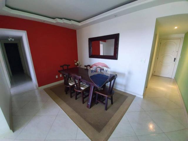 Apartamento com 3 dormitórios à venda, 130 m² por r$ 800.000 - jardim guanabara - rio de j