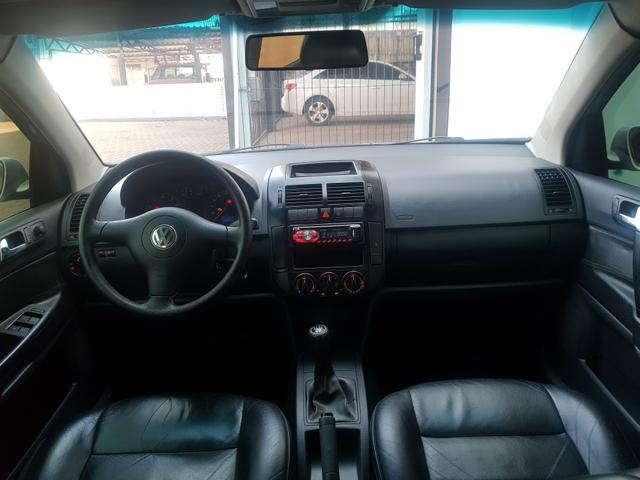 Vw Polo 1.6 2008 completo + couro top - Foto 4