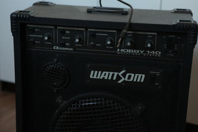 Caixa de som wattson hobby 140