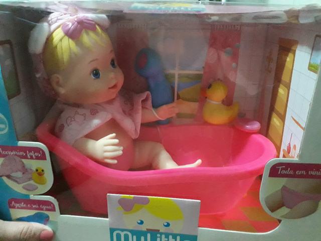 Boneca banho My Little