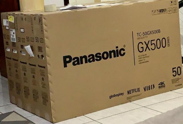 Smart TV Panasonic LED 50" 4K, Wi-Fi,USB, HDMI, NetFlix, Youtube - TC50GX500B