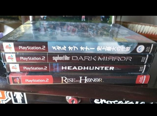 Jogos Playstation 2 originais