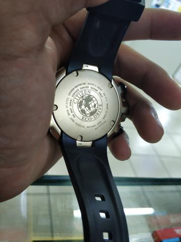 Relógio Citizen original Aqualand Eco-drive Bn2025-02e - Foto 4