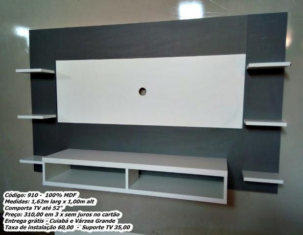 Painel MDF para TV até 52" (NOVO) - Foto 4