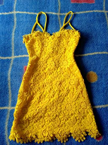 Vestido rendado