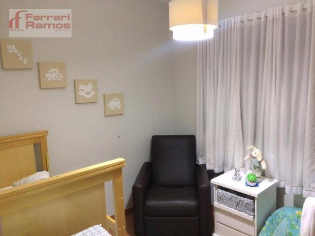 Apartamento com 3 dormitórios à venda, 100 m² por r$ 435.000,00 - vila pedro moreira - gua - Foto 13
