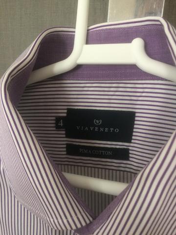 Camisa social via Vêneto