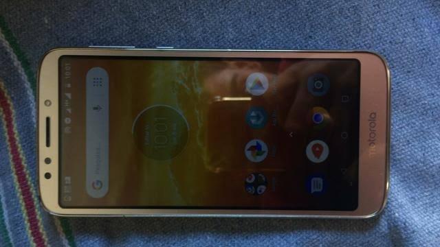 Moto E5 Dourado 16gb