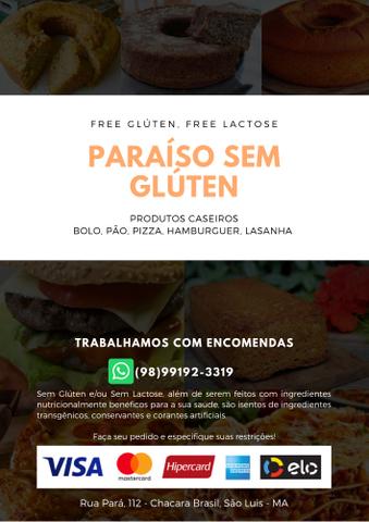 Paraíso sem Glúten e sem lactose