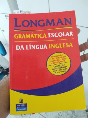 Livro de Inglês Longman - Gramática escolar da língua inglesa