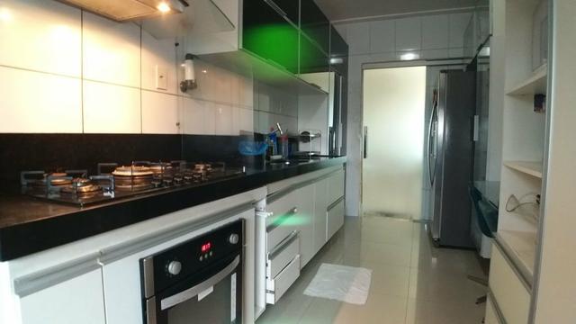 MS - Apartamento com 3 suítes + porcelanato + varanda