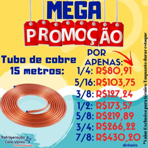Tubo De Cobre 5/16 Panqueca 15 Metros - Foto 2
