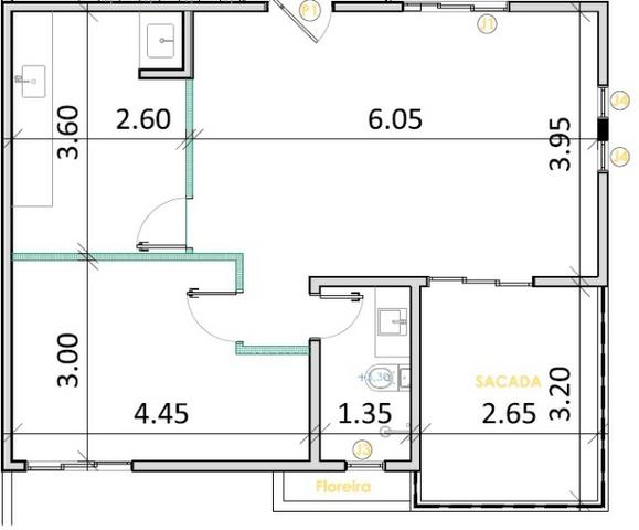 Sala comercial próximo Miguel sutil e mãe Bonifácia - Foto 14