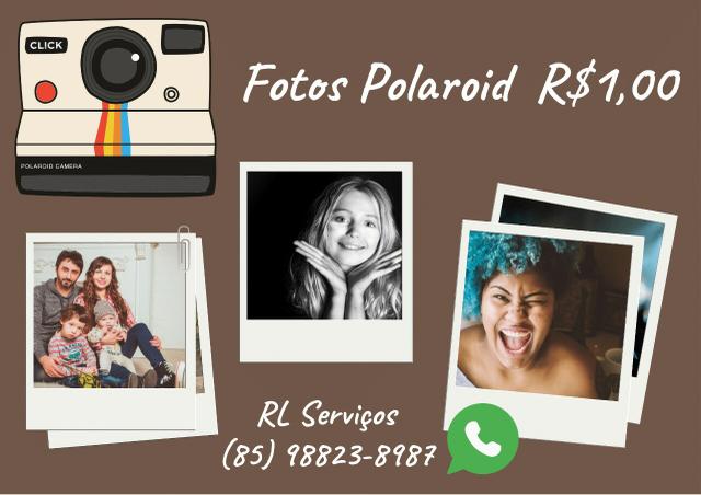 Fotos Polaroid R$1,00