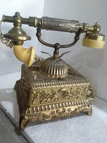 Telefone antigo Bronze - Foto 2