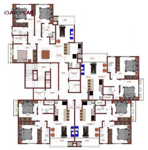 Apartamento à venda, 71 m² - Meia Praia - Itapema/SC - Foto 2