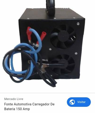 Vendo carregador de bateria 150 amprs