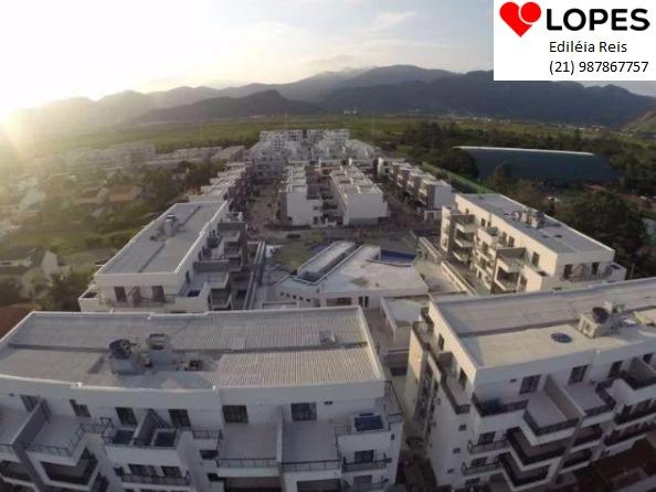 Excelente cobertura de 4 quartos 222m2 no menor m2 do Recreio! - Foto 3