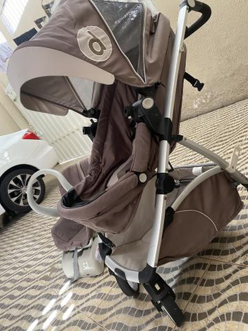 Carrinho de bebê semi novo - Foto 2