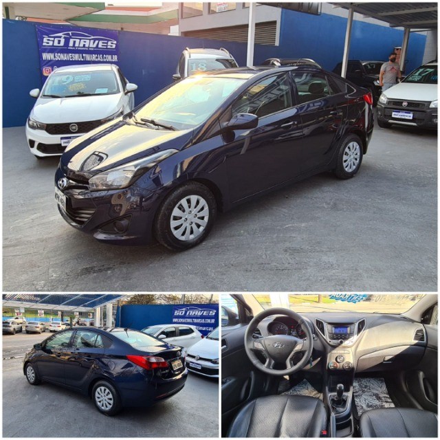 HYUNDAI HB20S COMFORT PLUS 1.6 MANUAL FLEX 2014 IMPECÁVEL C/ ÓTIMO KM