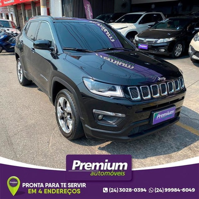 JEEP COMPASS LONGITUDE 2019 AUTOMÁTICO GNV
