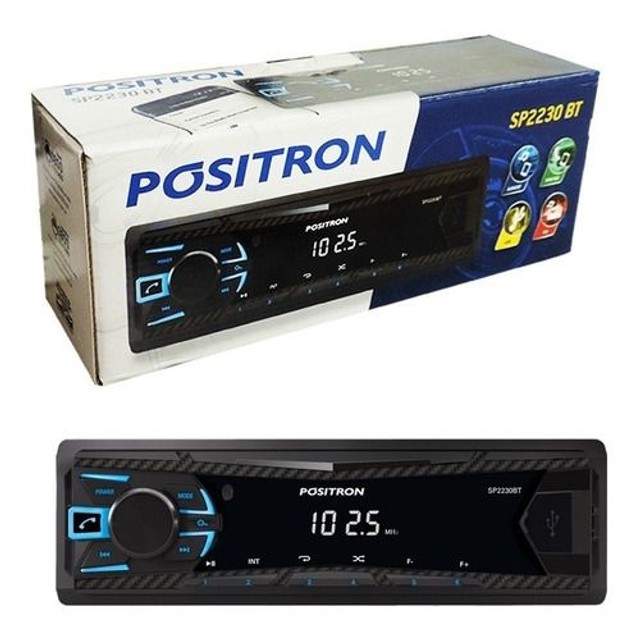 Rádio MP3 pósitron Bluetooth e USB 