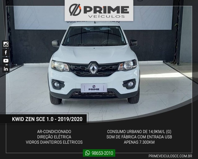 RENAULT KWID 2019/2020 1.0 12V SCE FLEX ZEN MANUAL