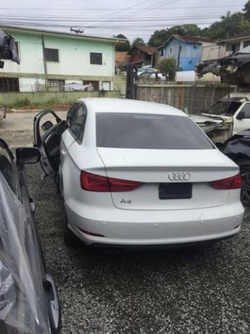 Audi A3 1.4 2015 Cambio Mecanica Farol Capo Motor Airbag Suspensão Porta Sucata - Foto 3