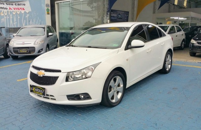 CRUZE LT 2013 FLEX AUTOMÁTICO BRANCO IMPECÁVEL TROCO FINANCIO