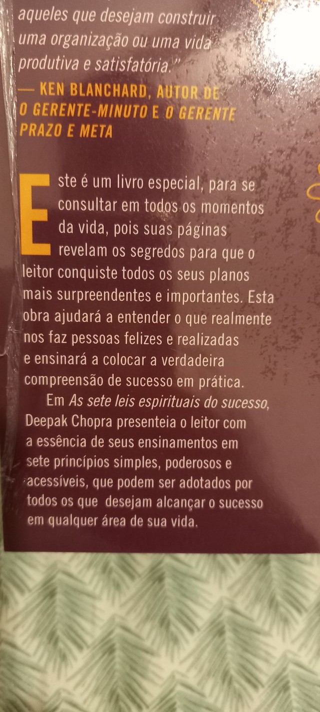 As sete leis espirituais do sucesso: Um guia prático para realização de seus sonhos - Foto 3