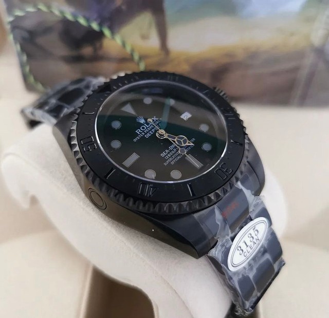 Relógio Rolex SeadWeller Black Clone Eta 3135 Novo - Foto 3