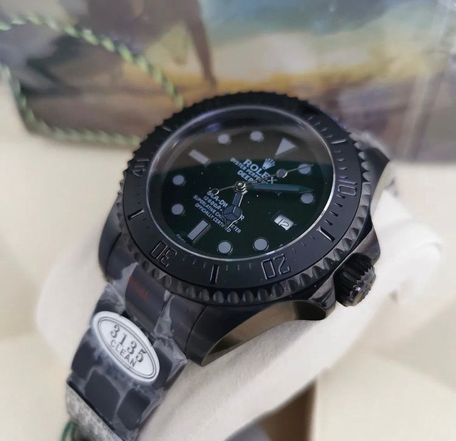 Relógio Rolex SeadWeller Black Clone Eta 3135 Novo - Foto 2