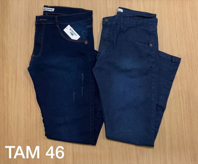 Calça Masculina Jeans com Lycra na Promoção  - Foto 4