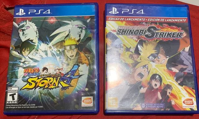 Naruto Shippuden Ultimate Ninja Storm 4 & Naruto to Boruto Shinobi Striker  - PS4