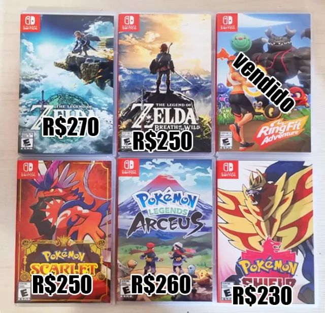 Jogos Nintendo Switch Guimarães • OLX Portugal