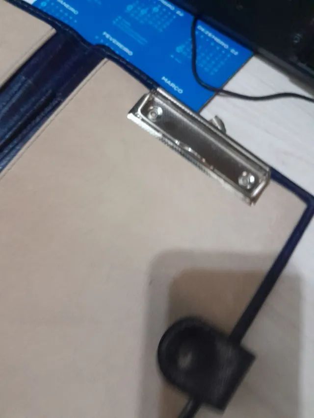 Porta agenda com calculadora e prendedor  - Foto 6