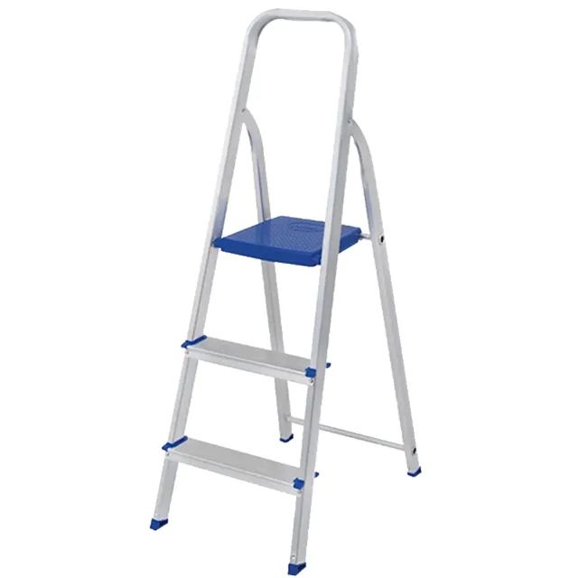Escada De Alumínio 4 Degraus Linha Prática