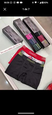 Cueca masculina sem costura 