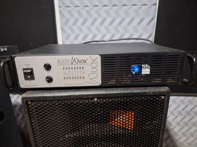 Amplificador Wvox A6000 1600w