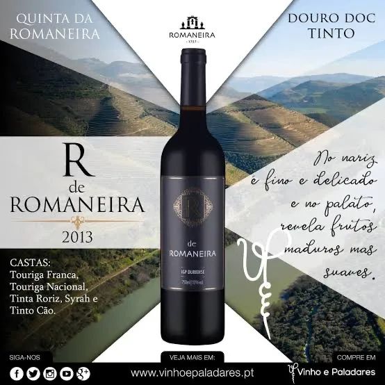 Vinho Tinto  Romaneira 2020 - 750ml