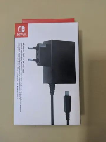 Fonte carregador Nintendo switch original eur