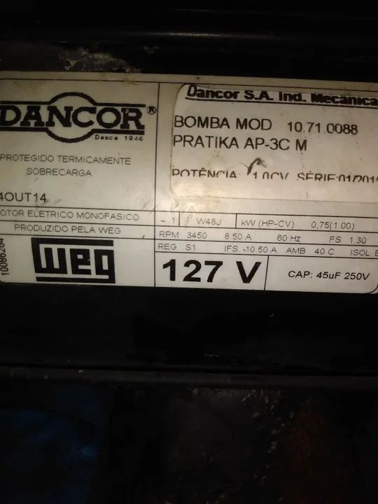 Bomba d'água autoaspirante - Foto 3