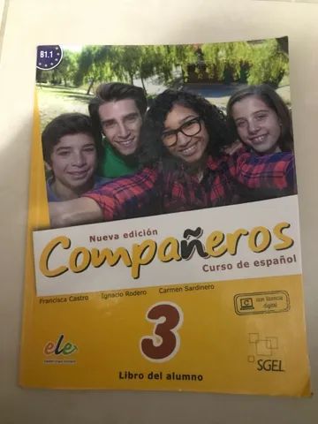 Livro espanhol Compañeros 3