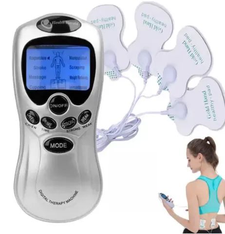* Massageador Tens Portátil Elétrico Estética (z040) 
